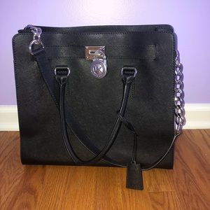 Michael Kors Large Hamilton Saffiano leather tote